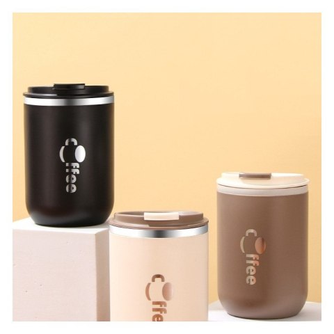 DUŻY POJEMNY KUBEK TERMICZNY ze słomką 500 ml TERMOS zamykany COFFE CUP07WZ2 DUŻY POJEMNY KUBEK TERMICZNY ze słomką 500 ml TERMOS zamykany COFFE CUP07WZ2