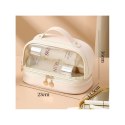 Kosmetyczka organizer na kosmetyki czarna dwupoziomowa 23x13,5x16cm KS115CZ Kosmetyczka organizer na kosmetyki czarna dwupoziomowa 23x13,5x16cm KS115CZ