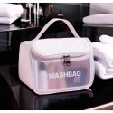 Kosmetyczka rozkładana WASHBAG kuferek biały KS46B Kosmetyczka rozkładana WASHBAG kuferek biały KS46B