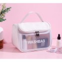 Kosmetyczka rozkładana WASHBAG kuferek biały KS46B Kosmetyczka rozkładana WASHBAG kuferek biały KS46B
