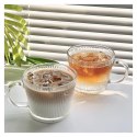 Filiżanka szklanka ryflowana duża 400 ml 1szt SZK156 Filiżanka szklanka ryflowana duża 400 ml 1szt SZK156