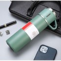 ZESTAW TERMOS Z 3 KUBKAMI zapakowany na prezent, 500 ml zielony BD24ZIE ZESTAW TERMOS Z 3 KUBKAMI zapakowany na prezent, 500 ml zielony BD24ZIE
