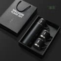 ZESTAW TERMOS Z 3 KUBKAMI zapakowany na prezent, 500Ml czarny BD24CZ ZESTAW TERMOS Z 3 KUBKAMI zapakowany na prezent, 500Ml czarny BD24CZ