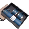 ZESTAW TERMOS Z 3 KUBKAMI zapakowany na prezent, 500ml granatowy BD24GRAN ZESTAW TERMOS Z 3 KUBKAMI zapakowany na prezent, 500ml granatowy BD24GRAN