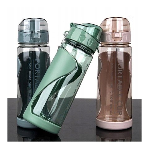 BUTELKA NA WODĘ BIDON NA SIŁOWNIĘ FITNESS 600ml przenośny mały BD03 BUTELKA NA WODĘ BIDON NA SIŁOWNIĘ FITNESS 600ml przenośny mały BD03