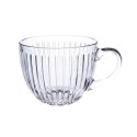 Filiżanka szklanka ryflowana duża 460 ml 1szt SZK152 Filiżanka szklanka ryflowana duża 460 ml 1szt SZK152