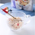 Filiżanka szklanka ryflowana duża 460 ml 1szt SZK152 Filiżanka szklanka ryflowana duża 460 ml 1szt SZK152
