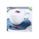 Filiżanka szklanka ryflowana duża 460 ml 1szt SZK152 Filiżanka szklanka ryflowana duża 460 ml 1szt SZK152