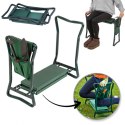 Składany taboret, krzesło, klęcznik ogrodowy 3w1 z kieszonkami 60 x 49 x 25 cm KRT04 Składany taboret, krzesło, klęcznik ogrodowy 3w1 z kieszonkami 60 x 49 x 25 cm KRT04