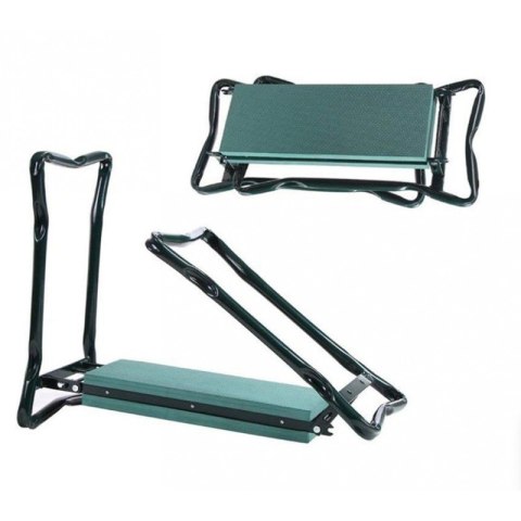 Składany taboret, krzesło, klęcznik ogrodowy 3w1 z kieszonkami 60 x 49 x 25 cm KRT04 Składany taboret, krzesło, klęcznik ogrodowy 3w1 z kieszonkami 60 x 49 x 25 cm KRT04