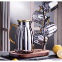 Zestaw- dzbanek 1600ml z falowanymi ściankami z pokrywką + 2 szklanki 350ml- DZ07 Zestaw- dzbanek 1600ml z falowanymi ściankami z pokrywką + 2 szklanki 350ml- DZ07