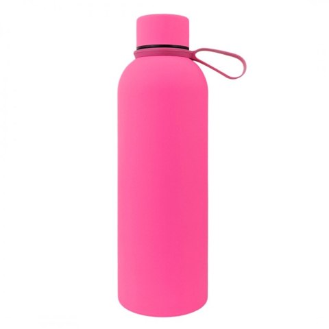 Bidon, butelka termiczna 500ML, stal nierdzewna z powłoką SOFT TOUCH fuksja BD46F Bidon, butelka termiczna 500ML, stal nierdzewna z powłoką SOFT TOUCH fuksja BD46F