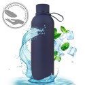 Bidon, butelka termiczna 500ML, stal nierdzewna z powłoką SOFT TOUCH granat BD46GRAN Bidon, butelka termiczna 500ML, stal nierdzewna z powłoką SOFT TOUCH granat BD46GRAN