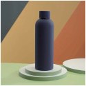 Bidon, butelka termiczna 500ML, stal nierdzewna z powłoką SOFT TOUCH granat BD46GRAN Bidon, butelka termiczna 500ML, stal nierdzewna z powłoką SOFT TOUCH granat BD46GRAN