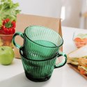 Filiżanka szklanka ryflowana duża butelkowa zieleń 380 ml 1szt SZK178 Filiżanka szklanka ryflowana duża butelkowa zieleń 380 ml 1szt SZK178