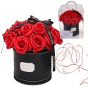 Flower box, bukiet zapachowych kwiatów mydlanych w pudełku 21szt. BUK08CZE Flower box, bukiet zapachowych kwiatów mydlanych w pudełku 21szt. BUK08CZE