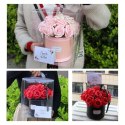 Flower box, bukiet zapachowych kwiatów mydlanych w pudełku 21szt. BUK08R Flower box, bukiet zapachowych kwiatów mydlanych w pudełku 21szt. BUK08R