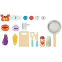 TOOKY TOY Drewniana Kuchnia z Akcesoriami - Zestaw Małego Kucharza TOOKY TOY Drewniana Kuchnia z Akcesoriami - Zestaw Małego Kucharza