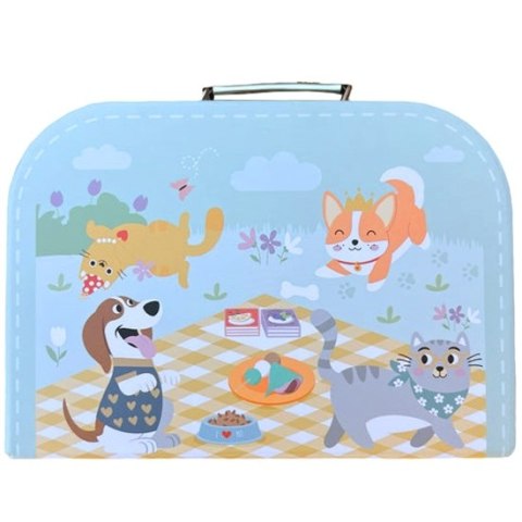 TOOKY TOY Zestaw Piknikowy Owoce do Krojenia Zestaw Śniadaniow TOOKY TOY Zestaw Piknikowy Owoce do Krojenia Zestaw Śniadaniow