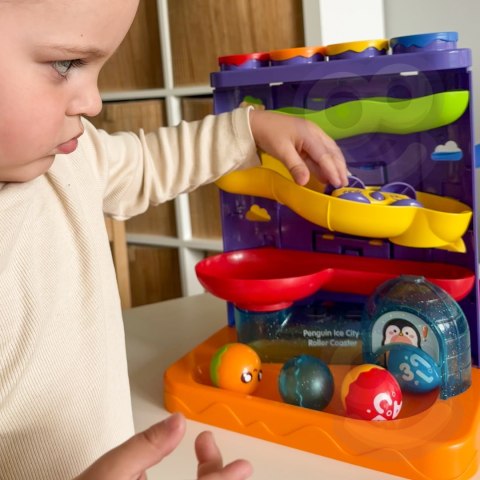 WOOPIE BABY Tor Kulkowy Kulodrom 3w1 Wbijak z Młoteczkiem Zjeżdżalnia dla Samochodzików WOOPIE BABY Tor Kulkowy Kulodrom 3w1 Wbijak z Młoteczkiem Zjeżdżalnia dla Samochodzików