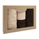 Ręcznik D Bawełna 100% Solano Cappuccino + Ciemny Brąz (P) 2x50x90+2x70x140 kpl. Ręcznik D Bawełna 100% Solano Cappuccino + Ciemny Brąz (P) 2x50x90+2x70x140 kpl.