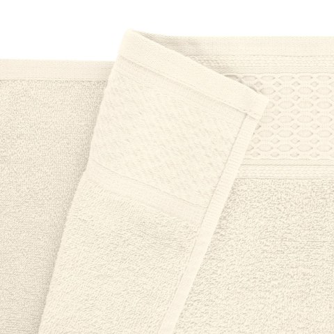 Ręcznik D Bawełna 100% Solano Ecru + Czarny (P) 2x50x90+2x70x140 kpl. Ręcznik D Bawełna 100% Solano Ecru + Czarny (P) 2x50x90+2x70x140 kpl.