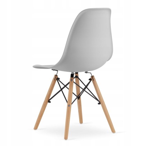Zestaw stół prostokątny 120x80 dąb sonoma + 4 krzesła OSAKA szare Zestaw stół prostokątny 120x80 dąb sonoma + 4 krzesła OSAKA szare
