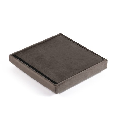 Pufa składana M - 30x30x30cm aksamit brąz Pufa składana M - 30x30x30cm aksamit brąz