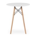 Stół TODI Okrągły 60cm - biały Stół TODI Okrągły 60cm - biały