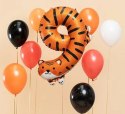 Balon foliowy urodzinowy cyfra "9" - Tygrys 49x76 cm Balon foliowy urodzinowy cyfra "9" - Tygrys 49x76 cm