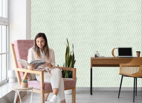 Tapeta Delikatny Wzór W Stylu Retro Tapeta Delikatny Wzór W Stylu Retro