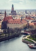 Plakat Wieloczęściowy Krajobraz Krakowa Rama Aluminiowa Kolor Czarny