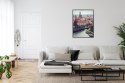 Plakat Wieloczęściowy Krajobraz Krakowa Rama Aluminiowa Kolor Czarny