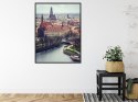 Plakat Wieloczęściowy Krajobraz Krakowa Rama Aluminiowa Kolor Czarny