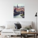 Plakat Wieloczęściowy Krajobraz Krakowa Rama Aluminiowa Kolor Czarny