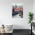 Plakat Wieloczęściowy Krajobraz Krakowa Rama Aluminiowa Kolor Czarny