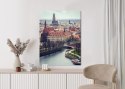 Plakat Wieloczęściowy Krajobraz Krakowa Rama Aluminiowa Kolor Czarny