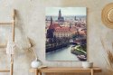 Plakat Wieloczęściowy Krajobraz Krakowa Rama Aluminiowa Kolor Czarny
