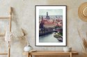 Plakat Wieloczęściowy Krajobraz Krakowa Rama Aluminiowa Kolor Czarny