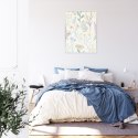 Plakat Wieloczęściowy Pastelowe Kwiaty Polne Akwarela Rama Aluminiowa Kolor Czarny