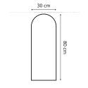 Panel Tapicerowany Butelkowa Zieleń 30cm
