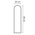 Panel Tapicerowany Czarny 20cm Panel Tapicerowany Czarny 20cm