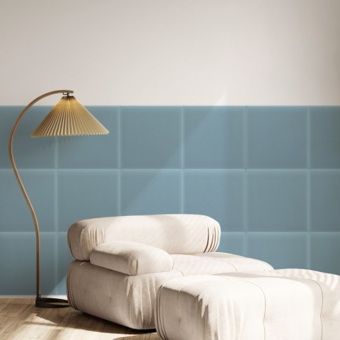 Panel Tapicerowany Magic Velvet Błękitny Panel Tapicerowany Magic Velvet Błękitny