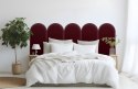 Panel Tapicerowany Magic Velvet Bordowy 30cm Panel Tapicerowany Magic Velvet Bordowy 30cm