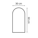 Panel Tapicerowany Magic Velvet Bordowy 30cm Panel Tapicerowany Magic Velvet Bordowy 30cm