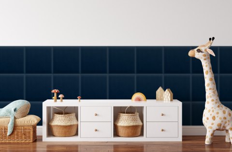 Panel Tapicerowany Magic Velvet Granatowy Panel Tapicerowany Magic Velvet Granatowy